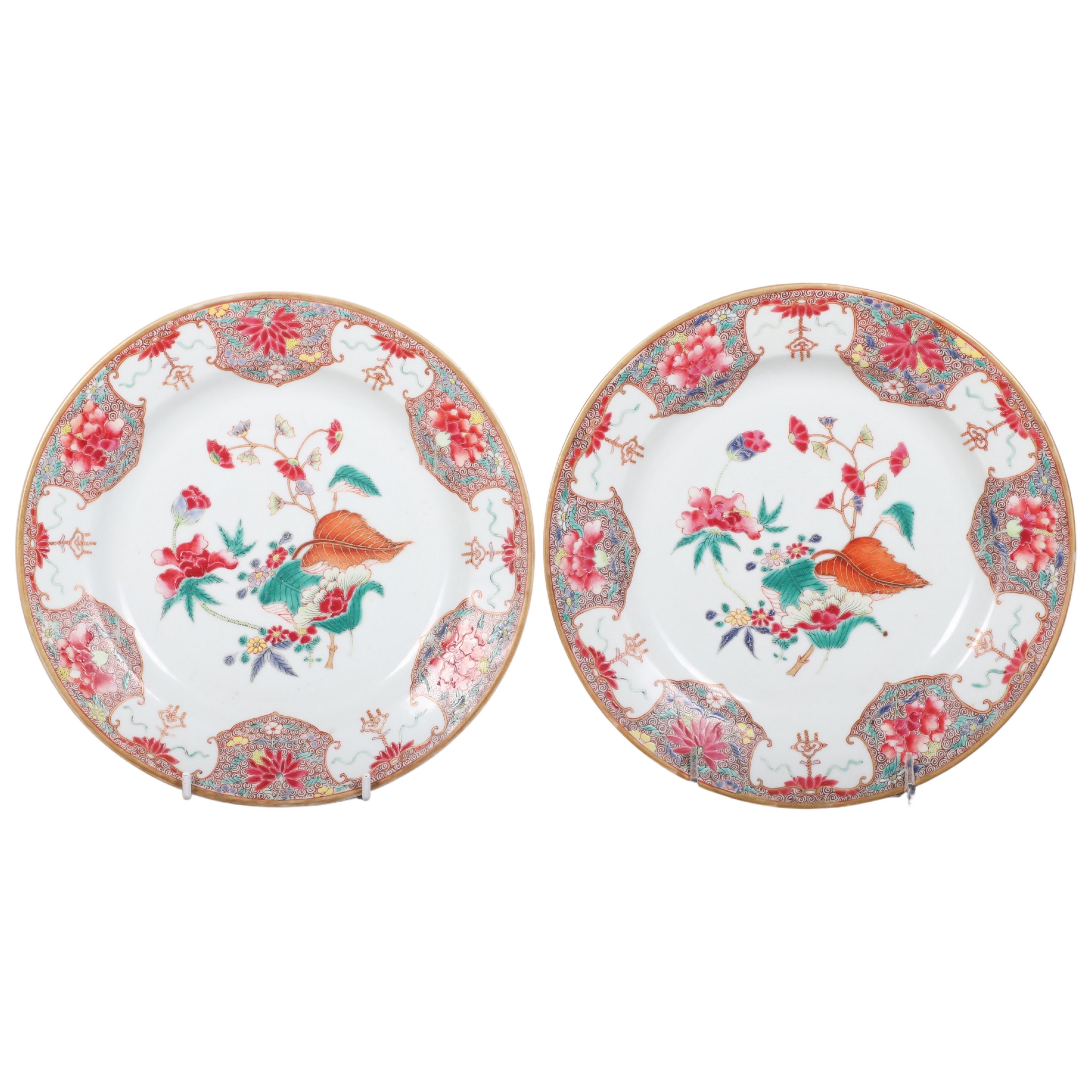 Pair Chinese export porcelain