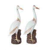 PAIR CHINESE EXPORT STYLE CERA