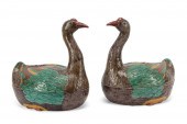 PAIR CHINESE EXPORT STYLE GOOS