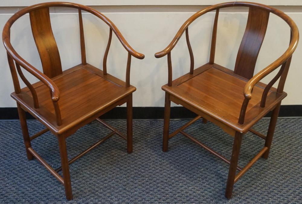 PAIR CHINESE JOINED TEAK