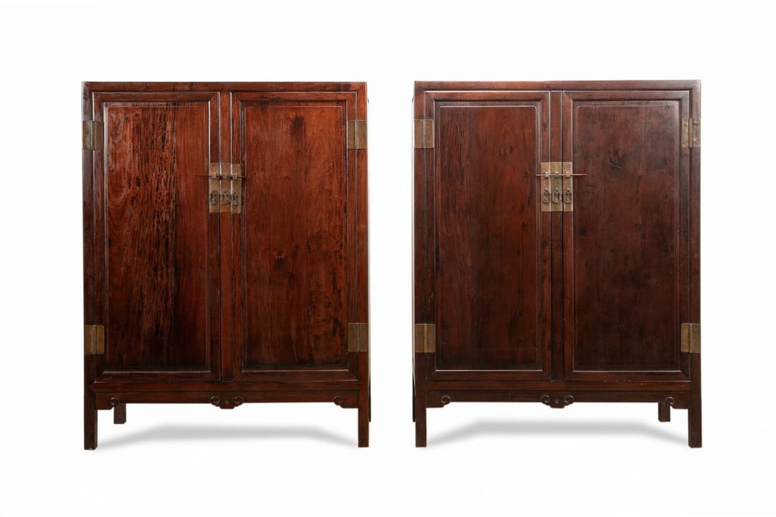 PAIR CHINESE MING STYLE ROSEWOOD