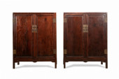 PAIR CHINESE MING STYLE ROSEWO
