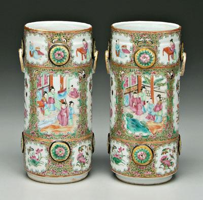 Pair Chinese porcelain vases,