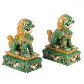 PAIR CHINESE REPUBLIC SANCAI G