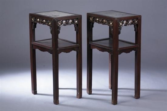 PAIR CHINESE SILVER AND