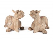 PAIR CHINESE TANG DYNASTY TERR