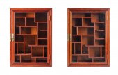 PAIR CHINESE WALL HANGING DISP