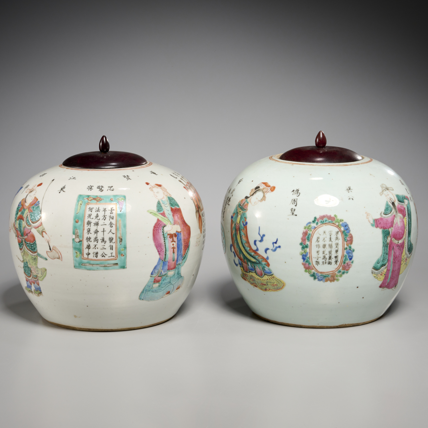 PAIR CHINESE WU SHUANG PU MELON