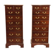 PAIR CHIPPENDALE STYLE LINGERI
