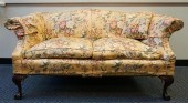 PAIR CHIPPENDALE STYLE MAHOGAN