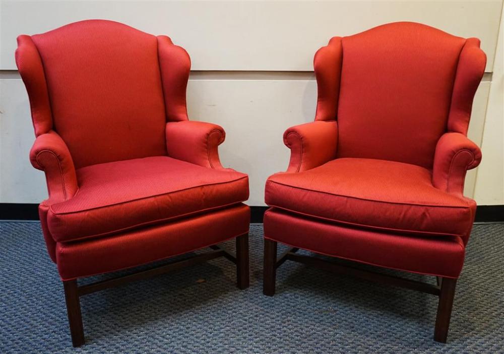 PAIR CHIPPENDALE STYLE MAHOGANY