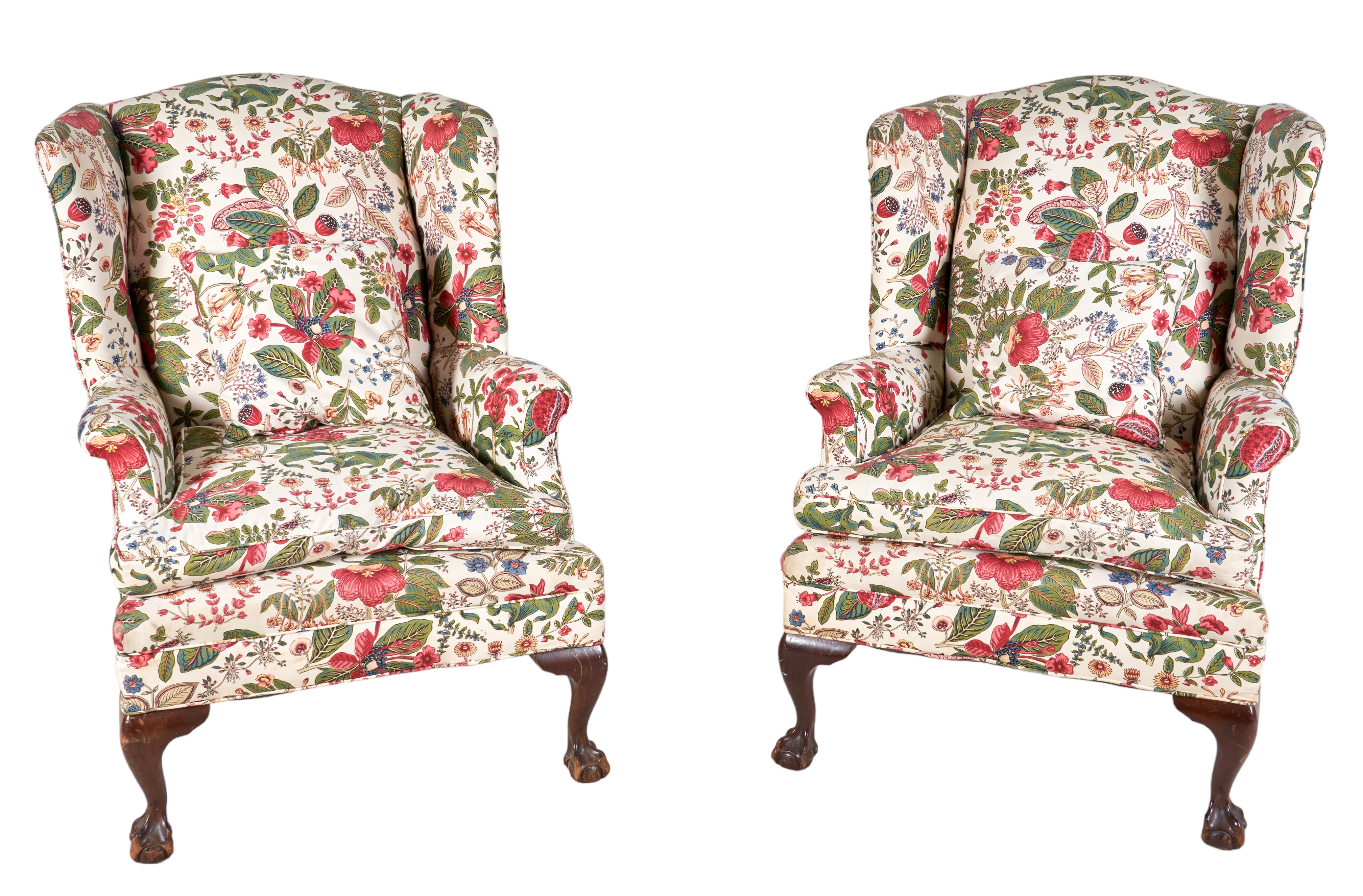 Pair Chippendale style