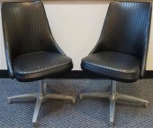 PAIR CHROMCRAFT MID-CENTURY MO