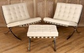 PAIR CHROME BARCELONA CHAIRS &