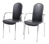Pair Cidue Italian Modern chro