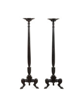 PAIR CLASSICAL STYLE EBONIZED