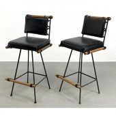 Pair Cleo Baldon Bar Stools. I