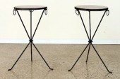 PAIR COCKTAIL TABLES MANNER OF