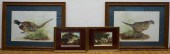 PAIR COLOR PRINTS OF FOWL AND