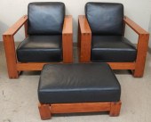 PAIR CONTEMPORARY CHERRY AND B