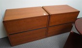 PAIR CONTEMPORARY FRUITWOOD FI