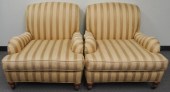 PAIR CONTEMPORARY TWO-TONE YEL