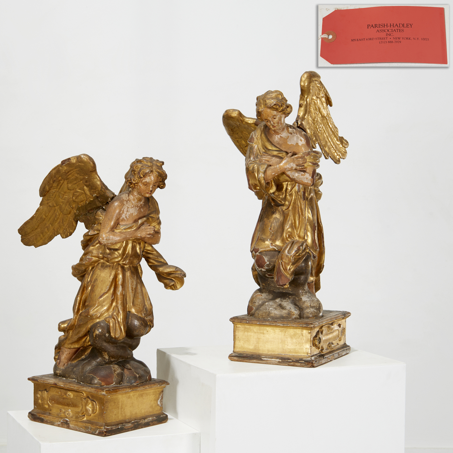 PAIR CONTINENTAL BAROQUE GILTWOOD