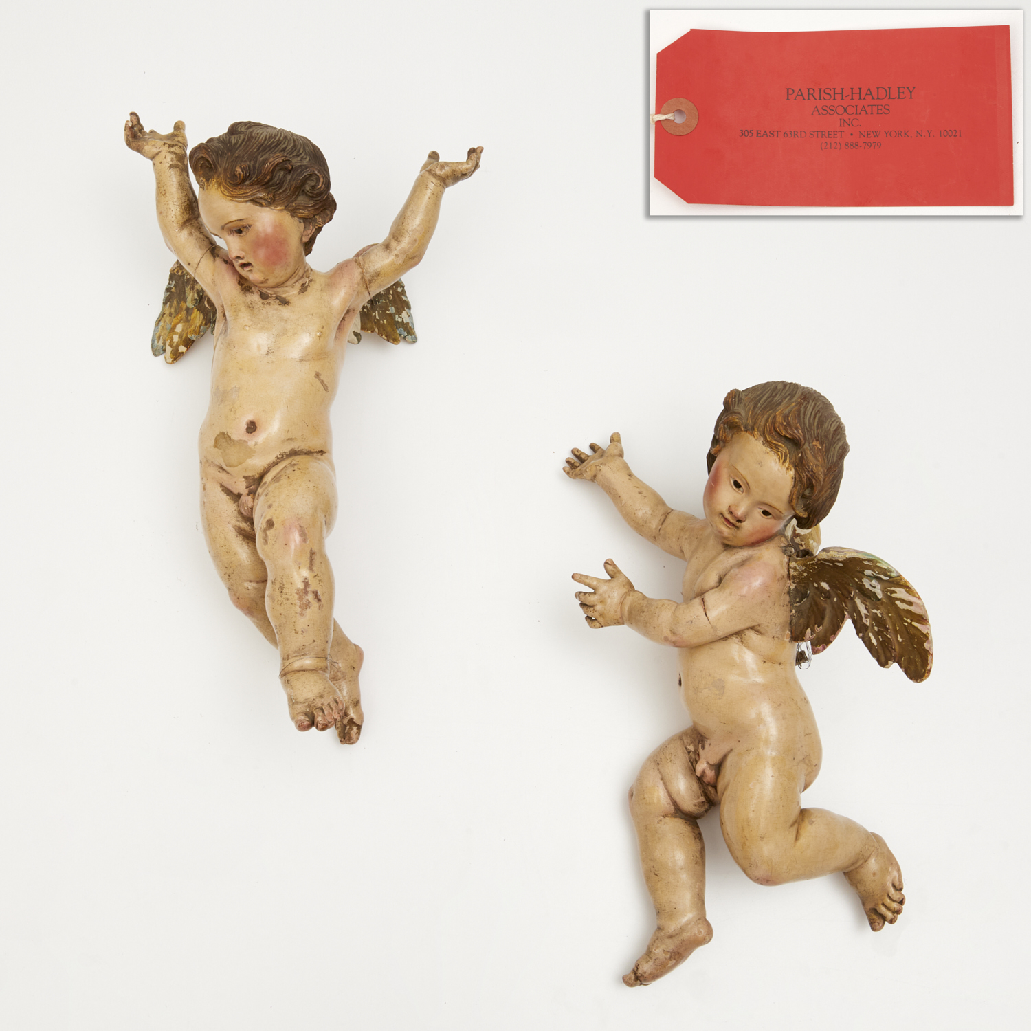 PAIR CONTINENTAL BAROQUE MODELS