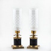 PAIR CONTINENTAL BRASS AND MAR