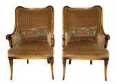PAIR, CONTINENTAL CUSTOM UPHOL