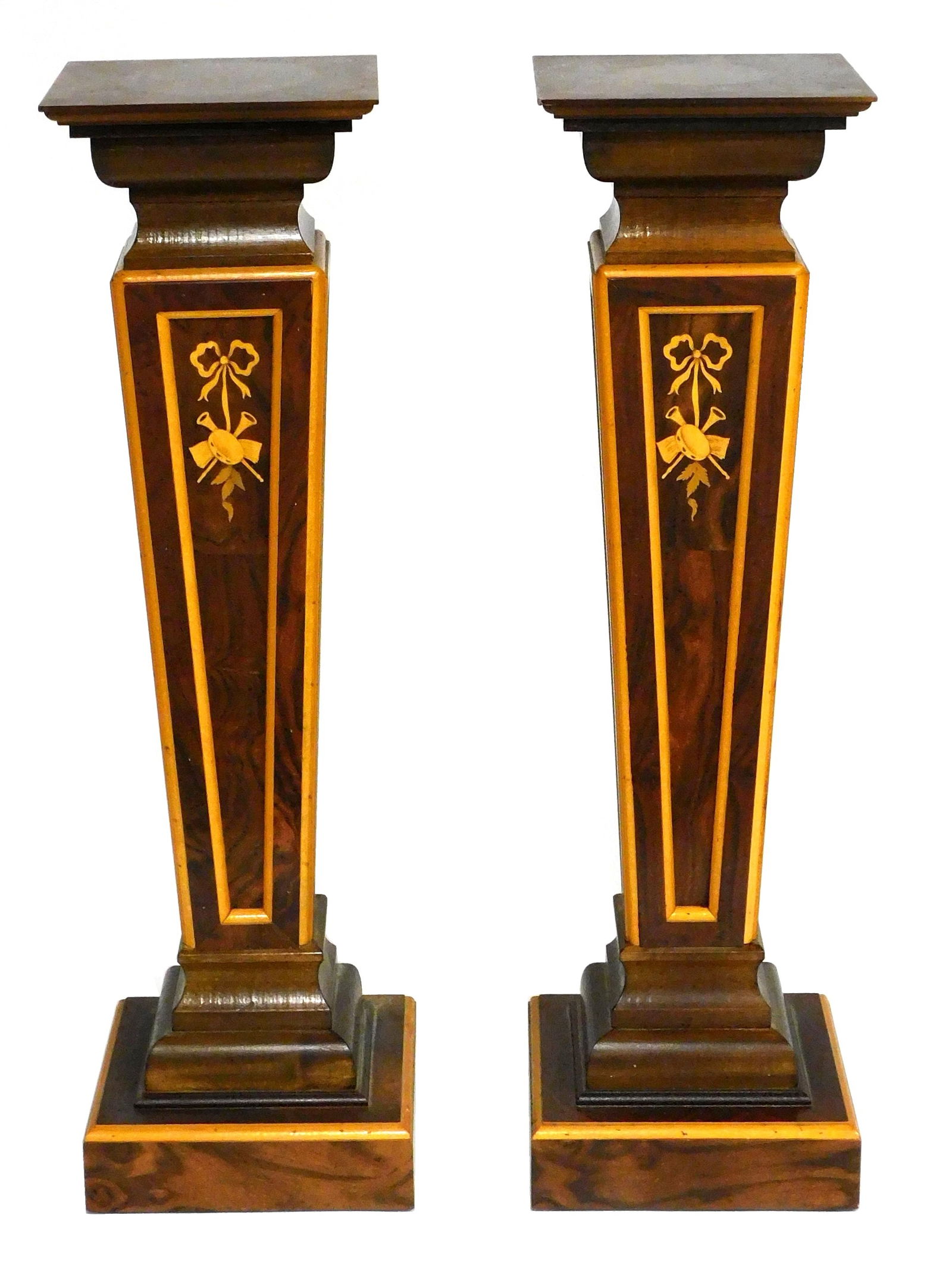 PAIR CONTINENTAL INLAID DISPLAY