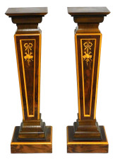 PAIR CONTINENTAL INLAID DISPLA