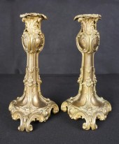PAIR CONTINENTAL ROCOCO STYLE