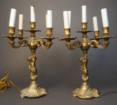 PAIR CONTINENTAL ROCOCO STYLE