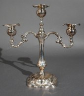 PAIR CONTINENTAL SILVERPLATE T
