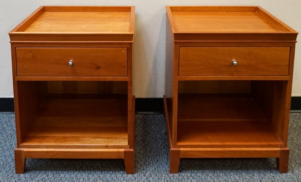 PAIR COPELAND FURNITURE CHERRY