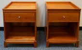 PAIR COPELAND FURNITURE CHERRY