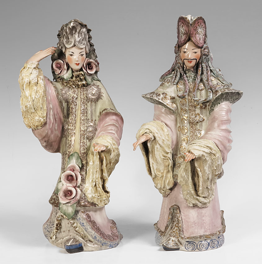 PAIR CORDEY PORCELAIN CHINESE