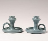 Pair Cornelison/Bybee art pott