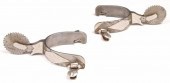 (PAIR) COWBOY SPURS SIGNED "10