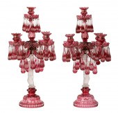PAIR CRANBERRY, CLEAR, AND FRO