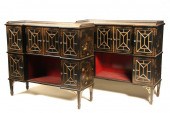 PAIR CUSTOM CHINESE CHIPPENDAL