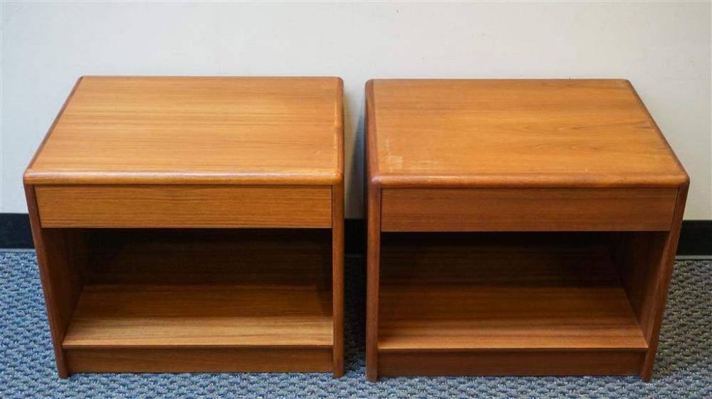 PAIR DANISH MID-CENTURY MODERN TEAK