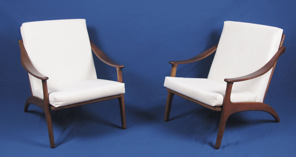 PAIR DANISH MODERN OPEN