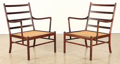 PAIR DANISH OLE WANSCHER ROSEWOOD