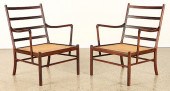 PAIR DANISH OLE WANSCHER ROSEW
