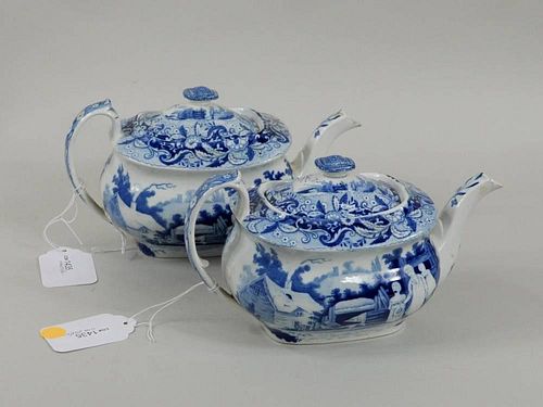 PAIR DAVENPORT STAFFORDSHIRE