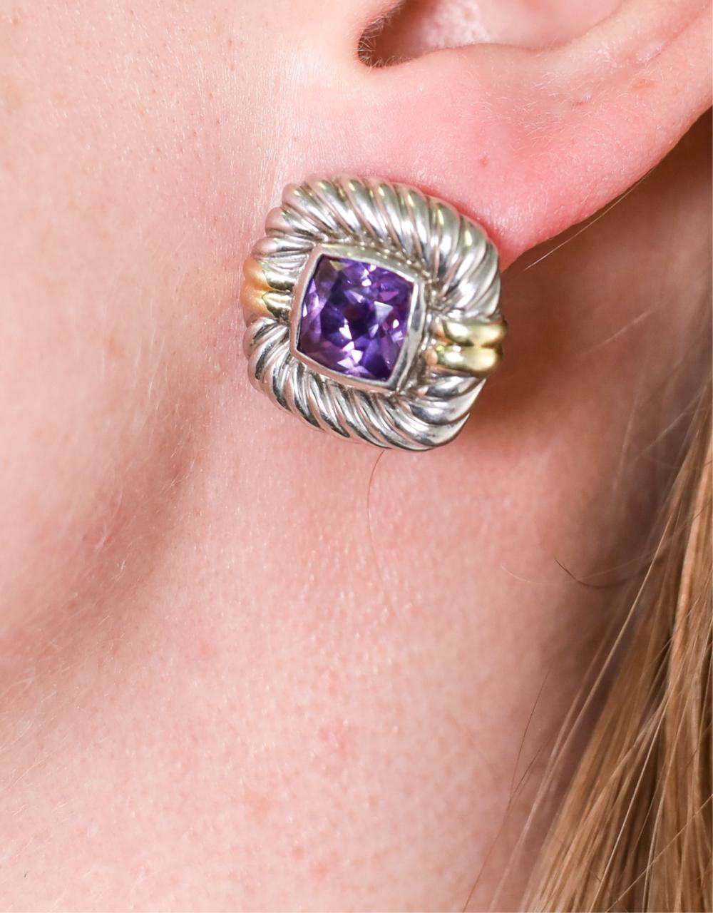 PAIR, DAVID YURMAN 925 & 14K YG