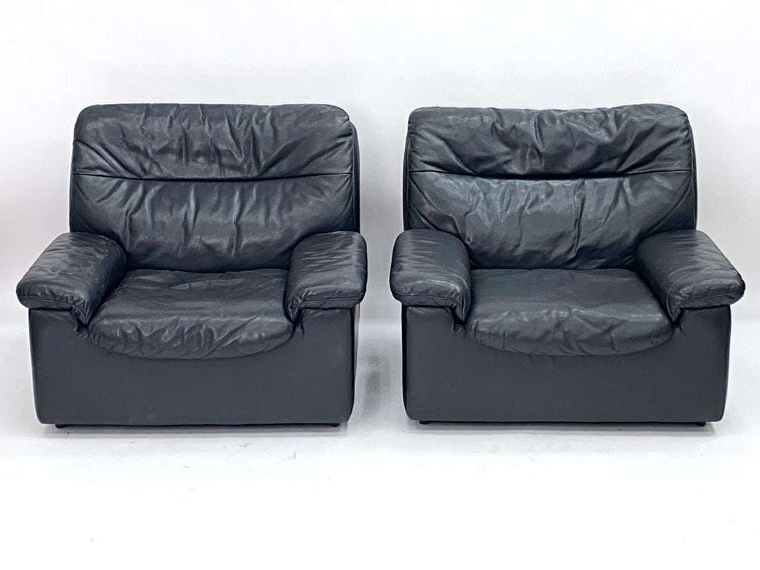 PAIR DESEDE DS-66 LEATHER LOUNGE