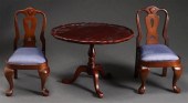 PAIR DIMINUTIVE QUEEN ANNE STY